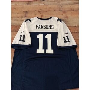 Nike Dallas Cowboys Jersey Mens XXL M Parsons #11 On Field NFL Players 2231